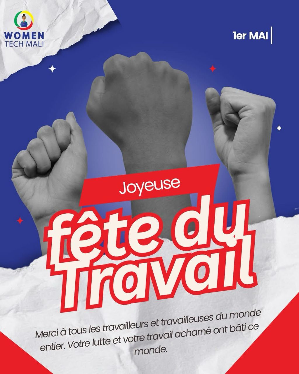 1 Mai Fête de travail